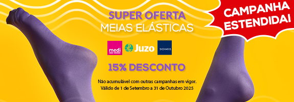 Meias Elasticas 15%